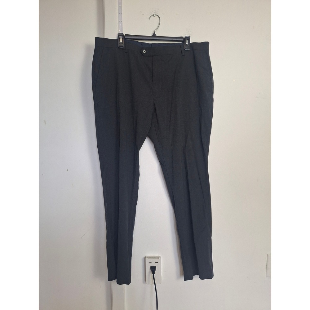 Tommy Hilfiger Mens Dress Pants 40W x 30L Charcoal Gray Stretch Trousers
